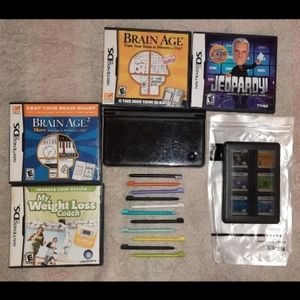 Nintendo DSi XL in Bronze with 7 games